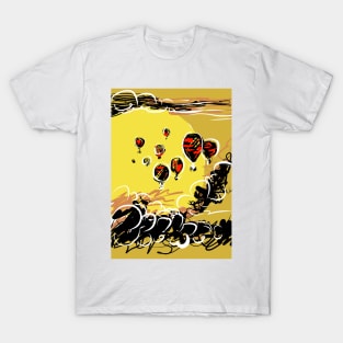 Balloons in the sky T-Shirt